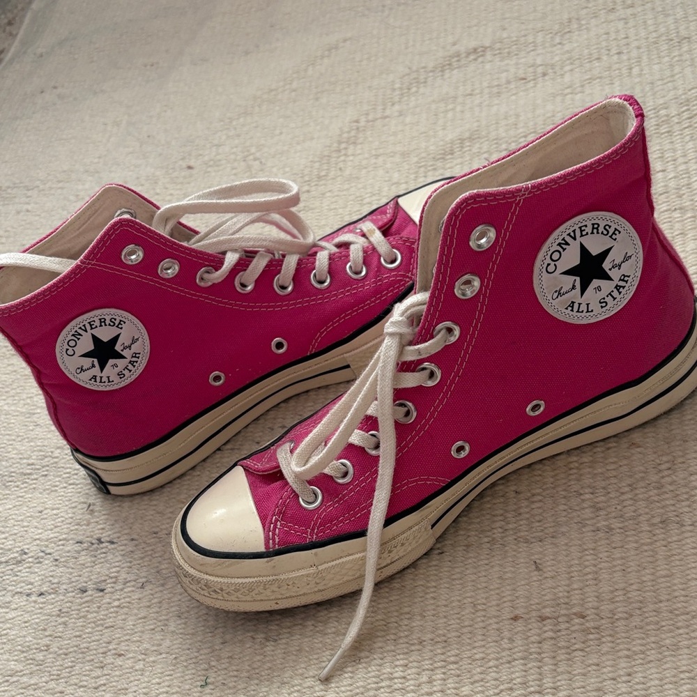 Converse High Top Canvas Sneakers, Sz 8.5